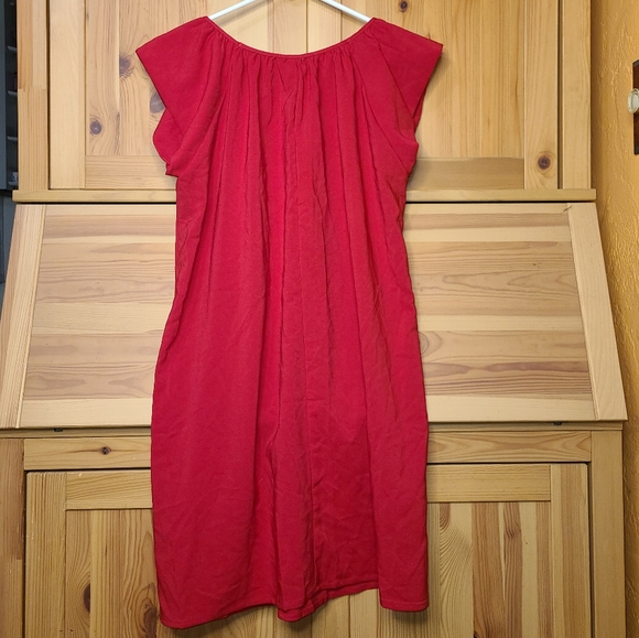 Cute & Casual Red Dress - XS - Picture 3 of 4